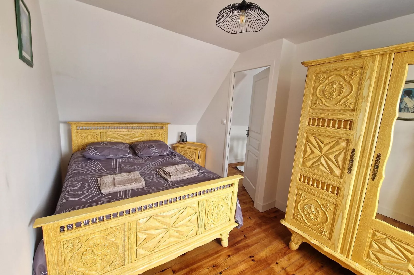 Maison de vacances en campagne Guerlesquin-Bedroom