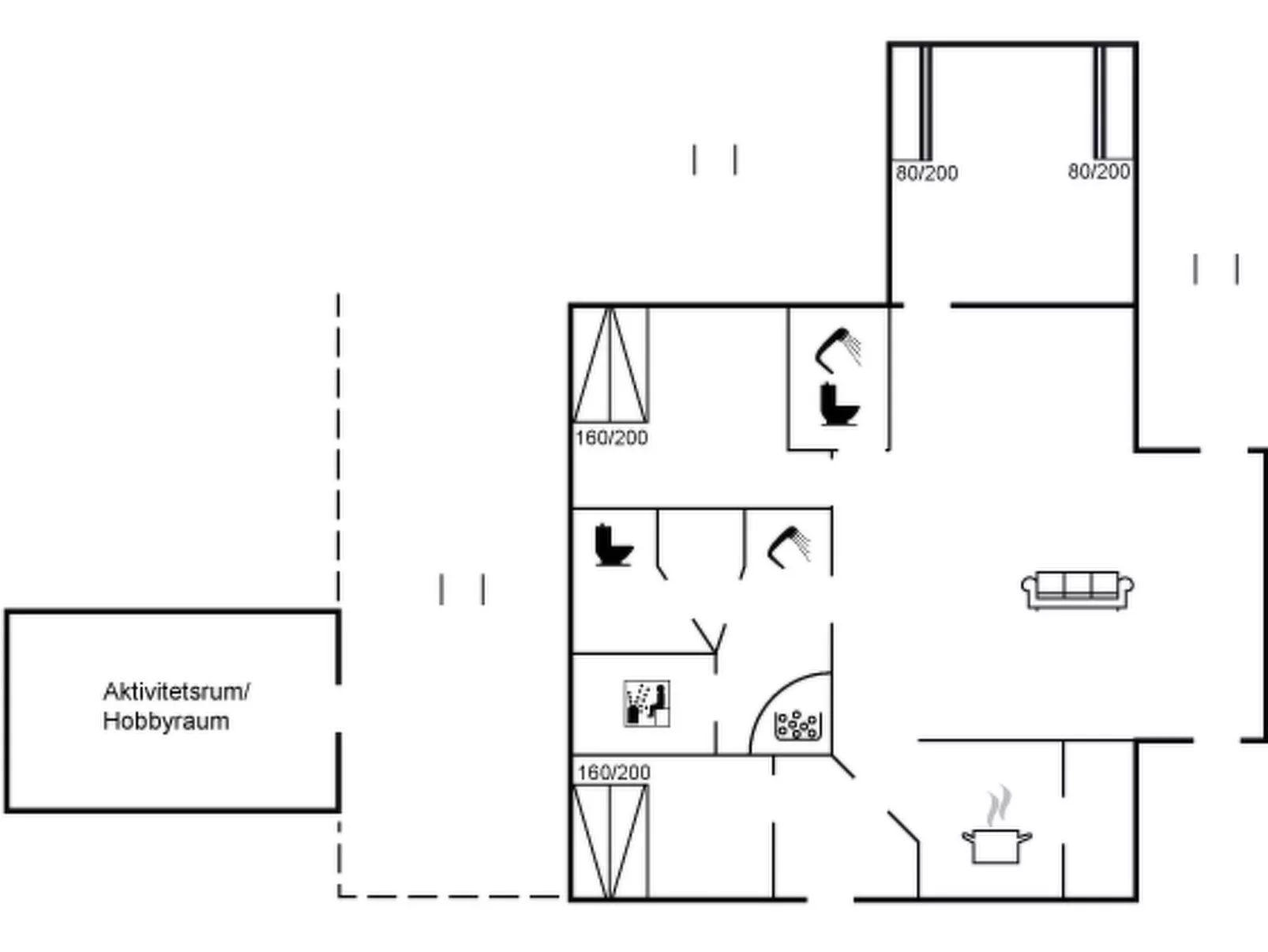 "Flora" - 150m from the sea-Inside