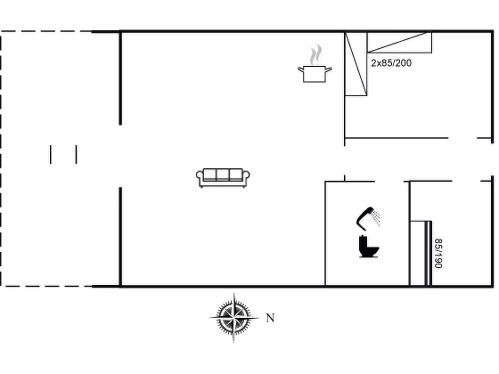 "Keijo" - 1.5km from the sea-Inside