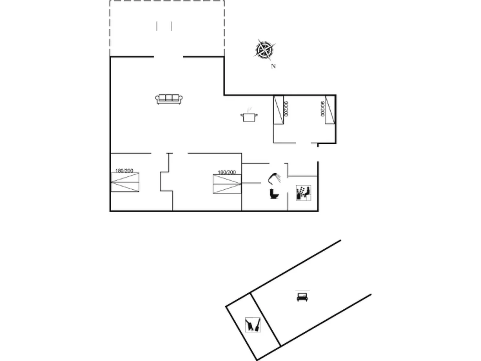 "Eline" - 1.5km from the sea-Inside