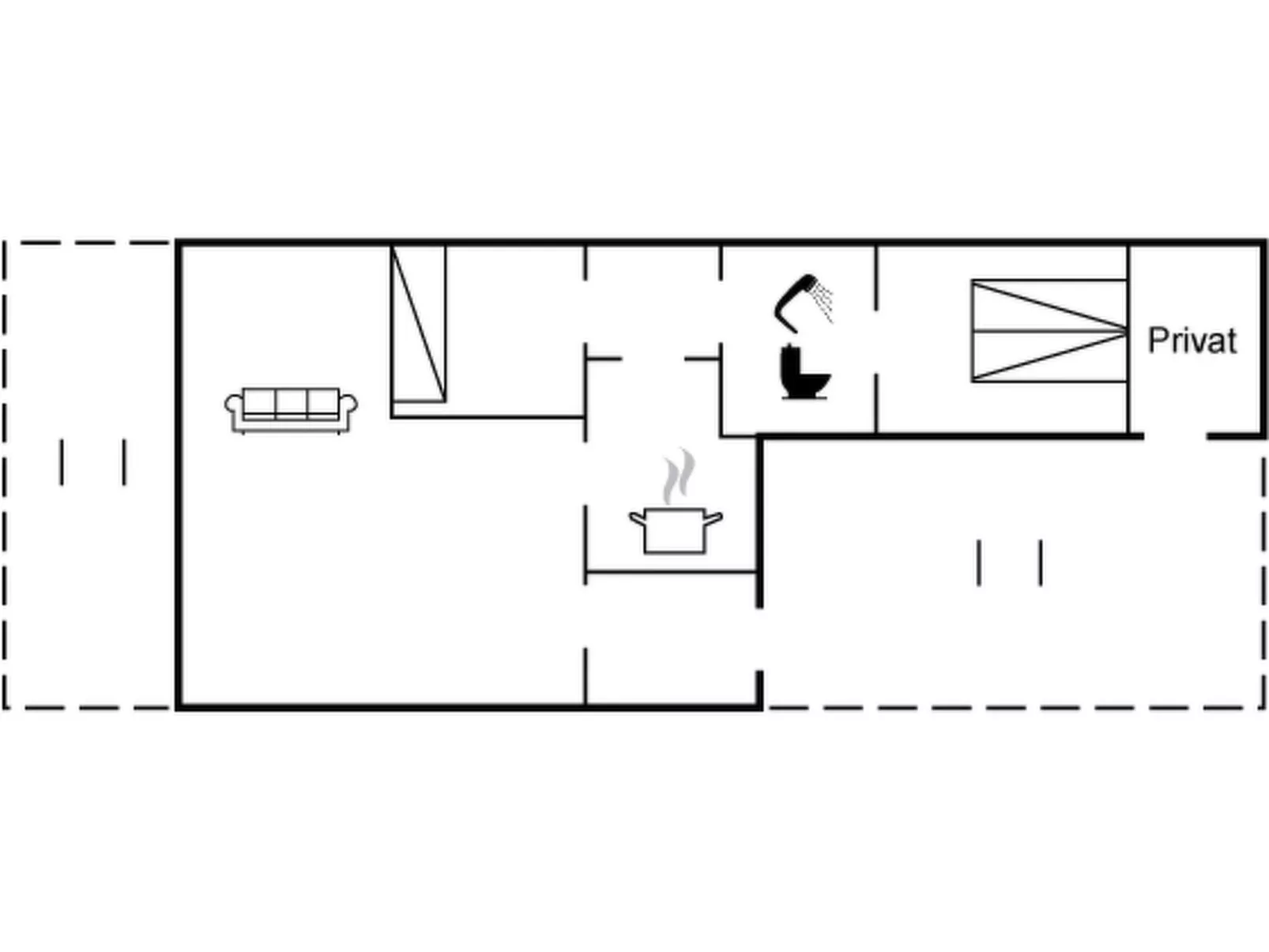"Eino" - 150m from the sea-Inside