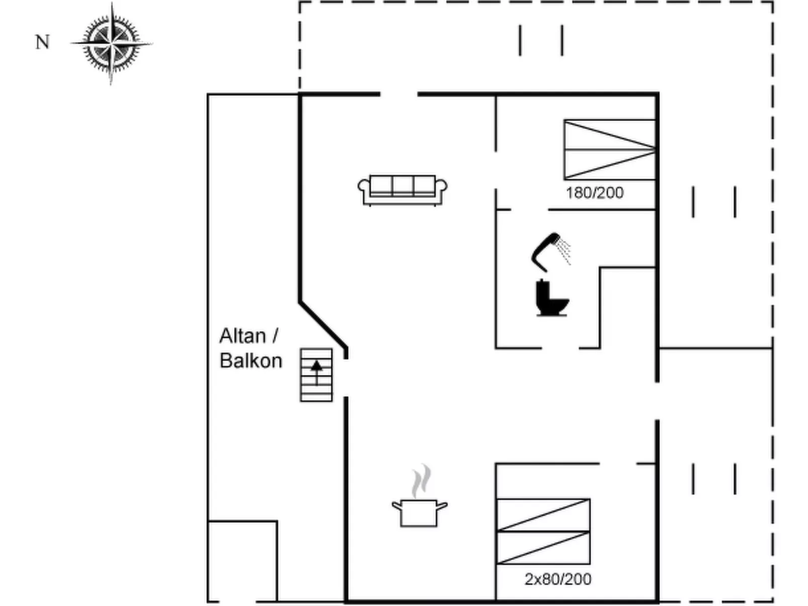 "Rajna" - 95m to the inlet-Inside