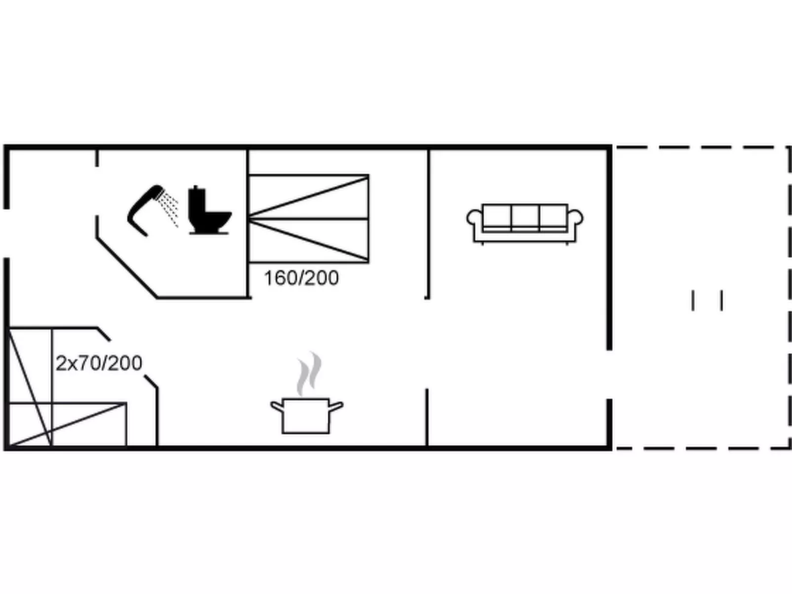 "Asa" - 75m from the sea-Inside