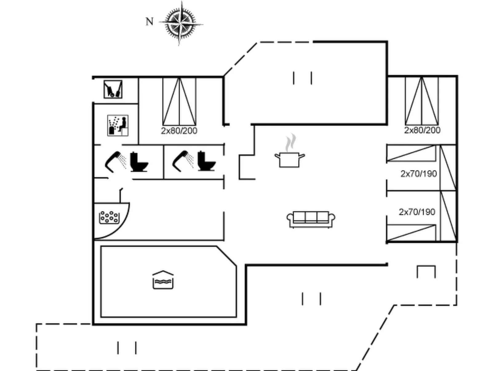 "Gorica" - 450m from the sea-Inside