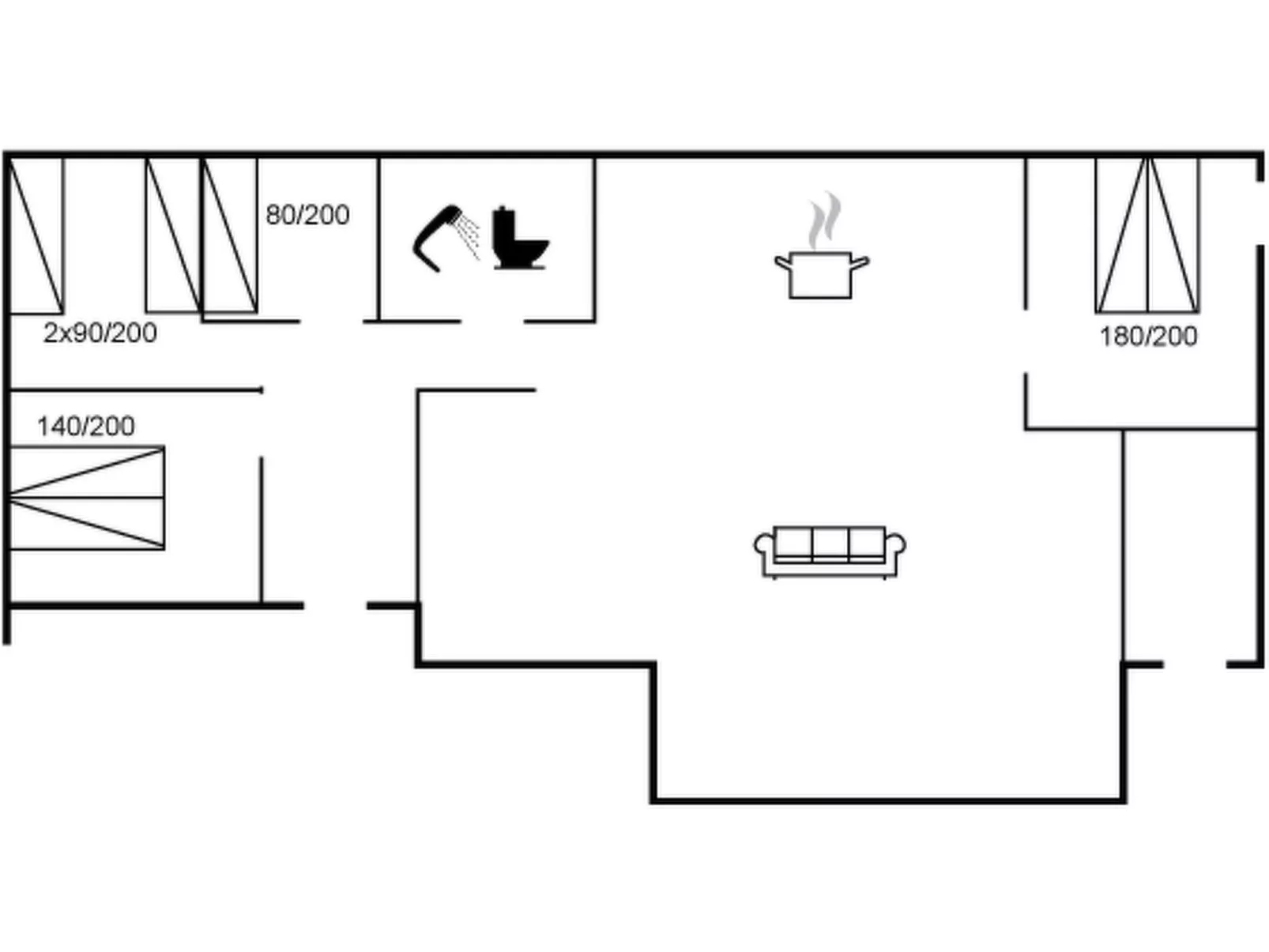 "Nico" - 600m from the sea-Inside