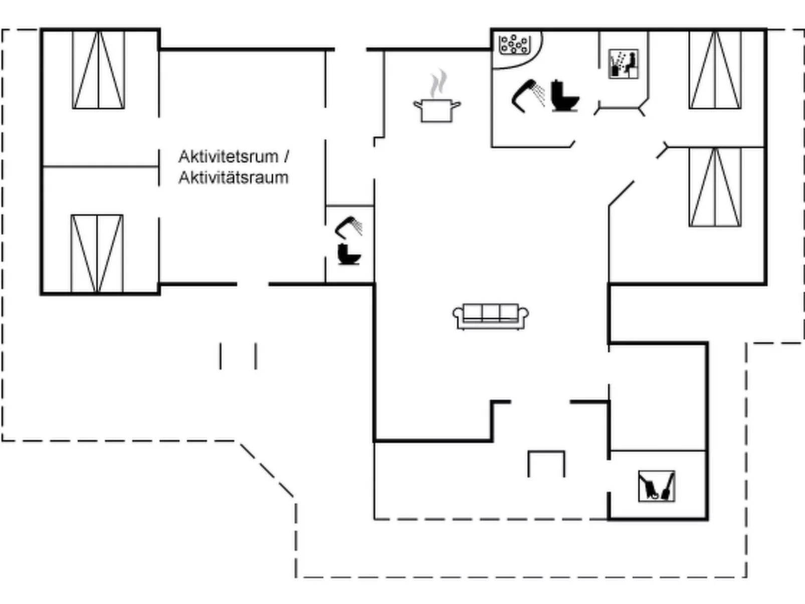 "Jeldrik" - 1.5km from the sea-Inside