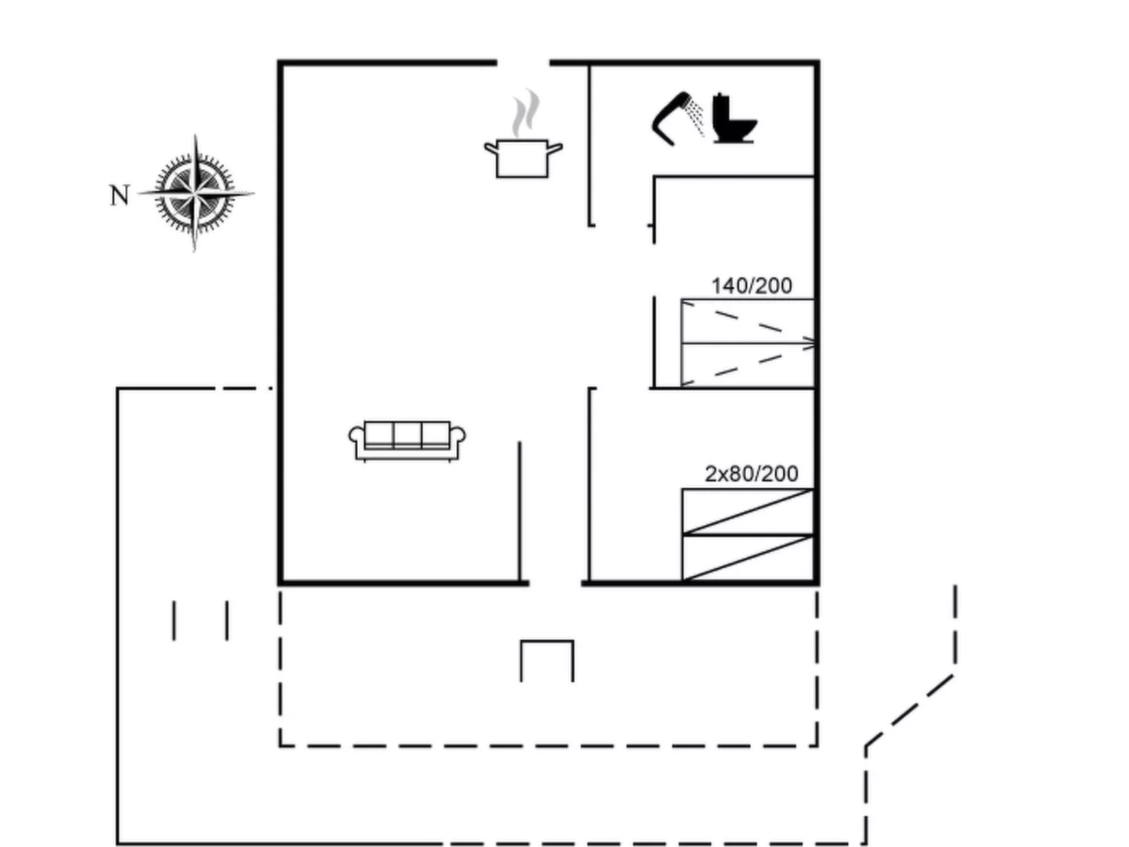 "Aarthi" - 637m from the sea-Inside
