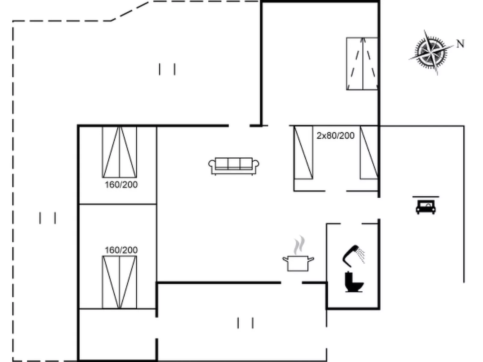 "Erwith" - 50m from the sea-Inside