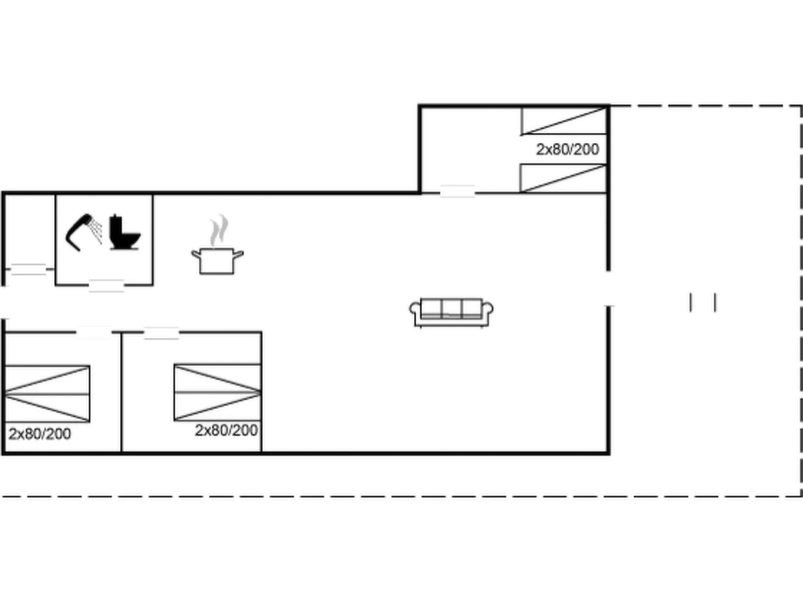 "Roir" - 250m from the sea-Inside