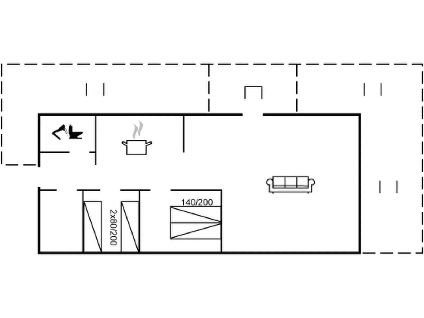 "Anni" - 250m from the sea-Inside