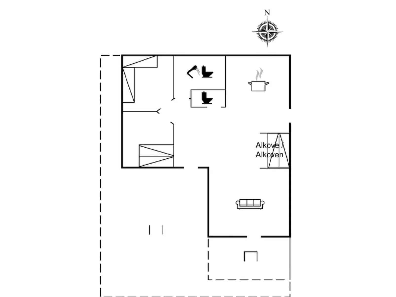 "Marla" - 1.1km from the sea-Inside