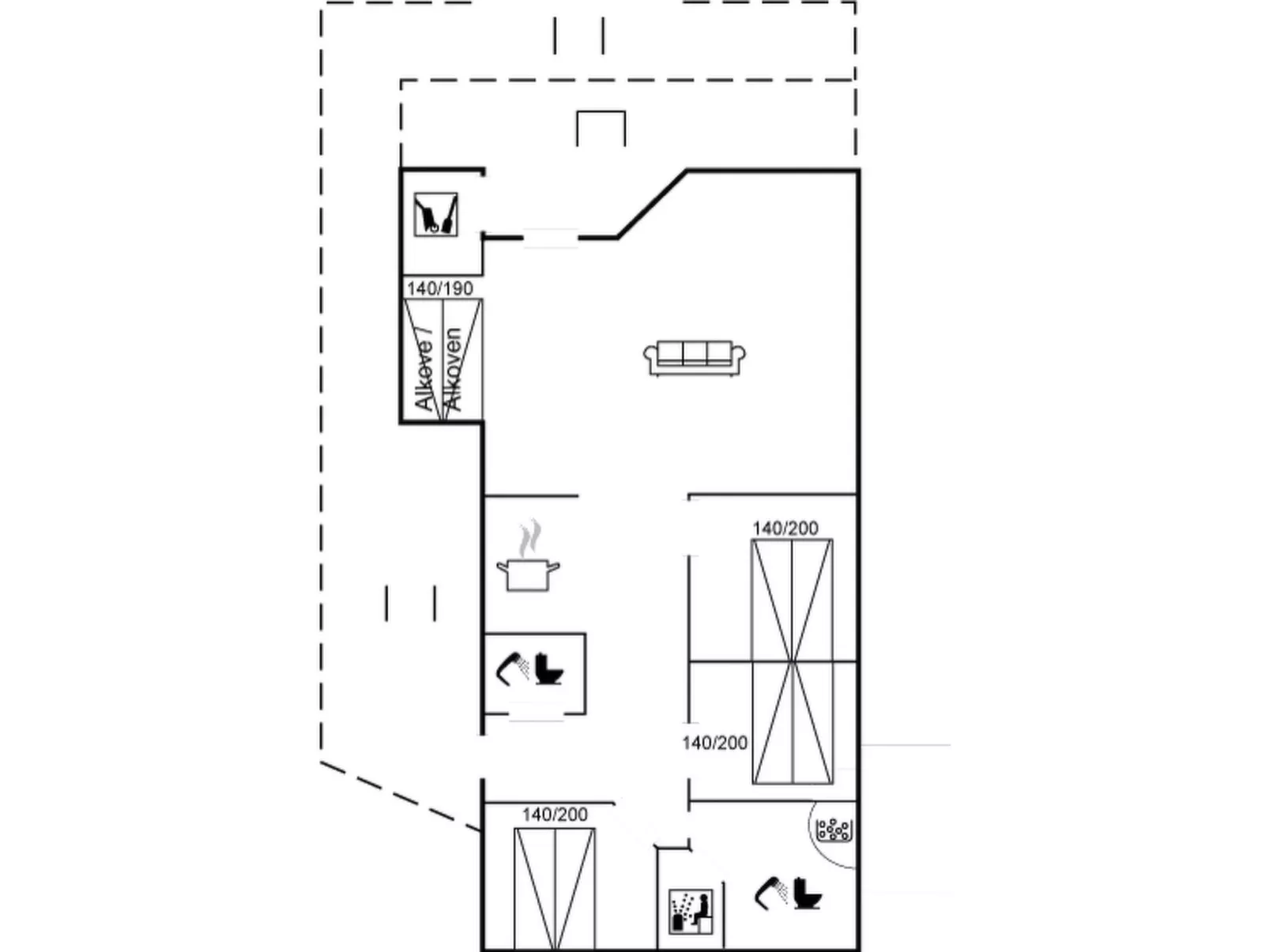"Claudius" - 1.3km to the inlet-Inside