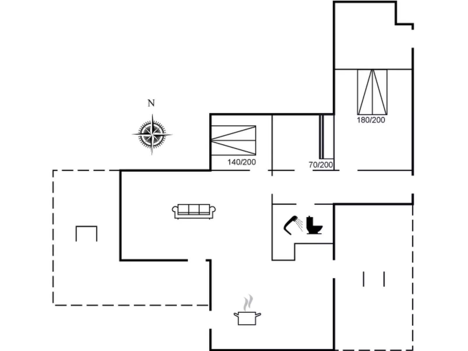 "Selenia" - 1km from the sea-Inside