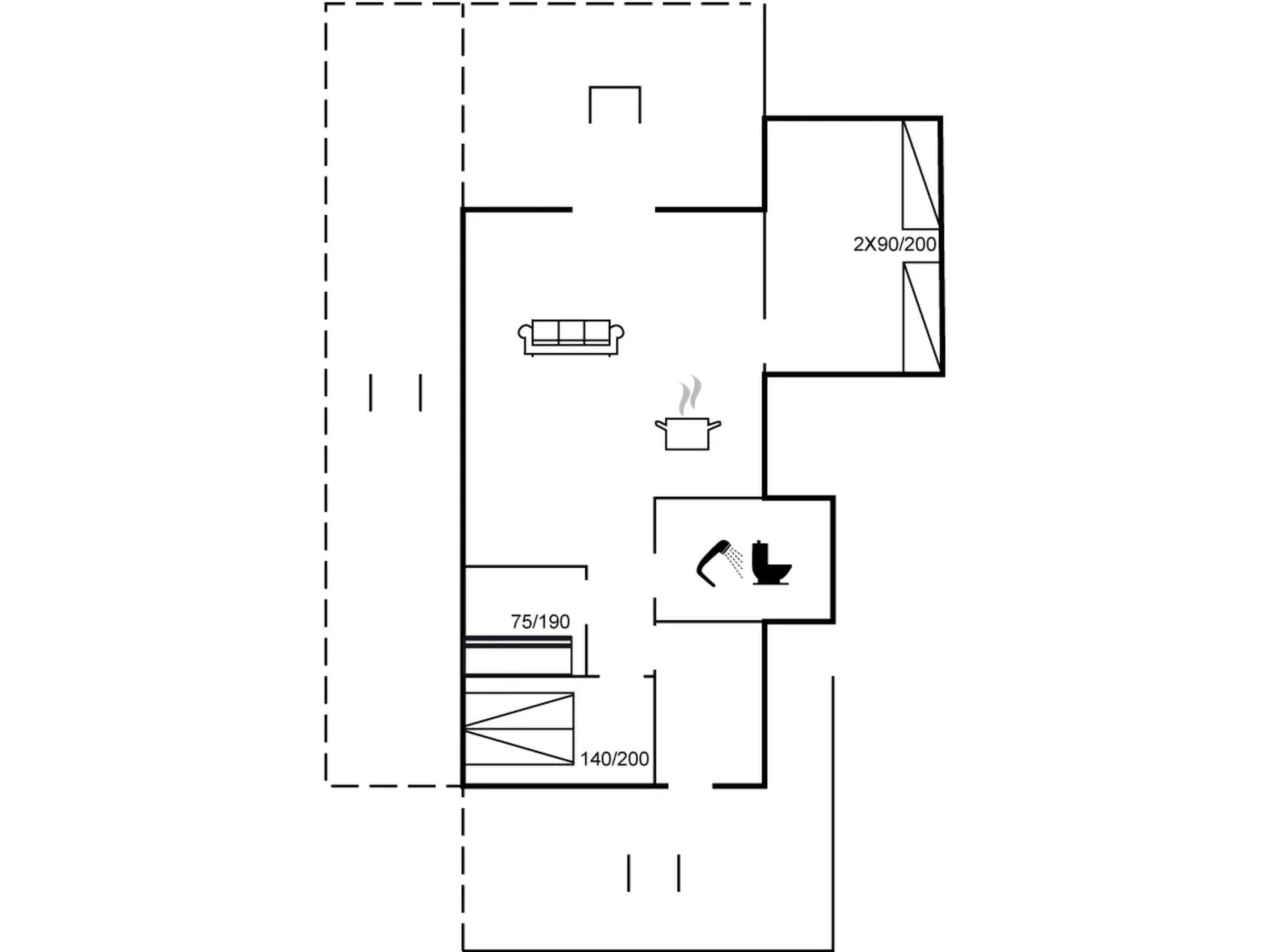"Kadife" - 750m from the sea-Inside