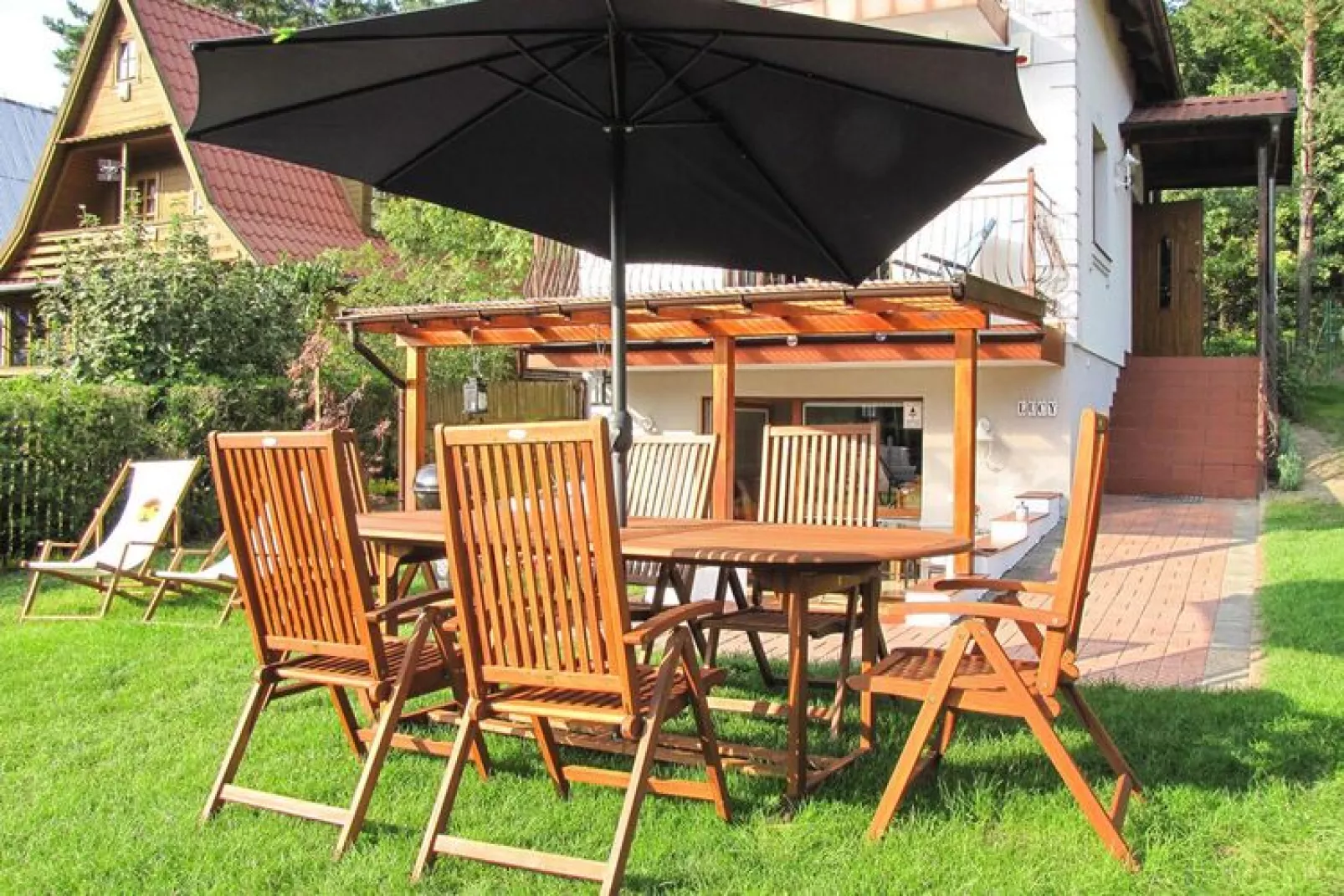 Holiday home Wrony 100 qm-Terrace