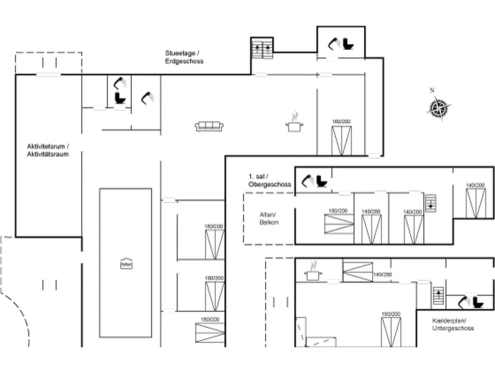 "Elaine" - 350m from the sea-Inside