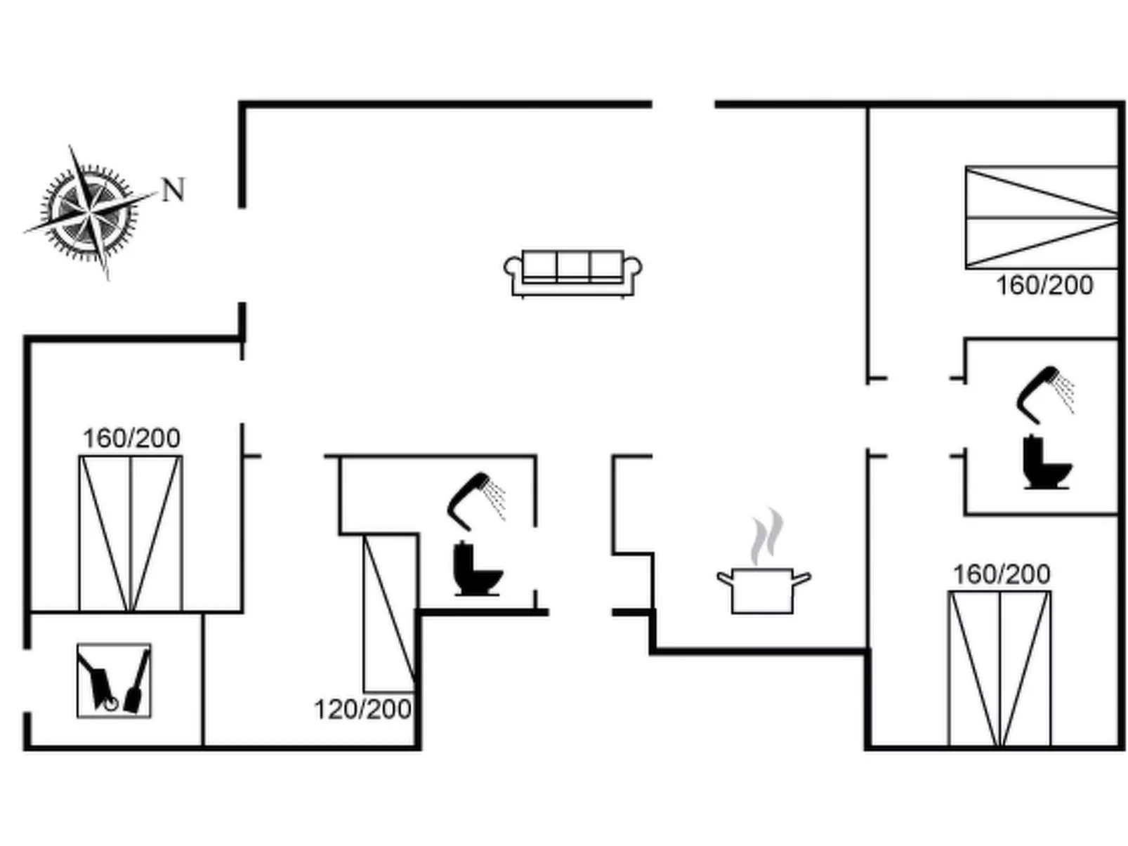 "Mirla" - 50m from the sea-Inside