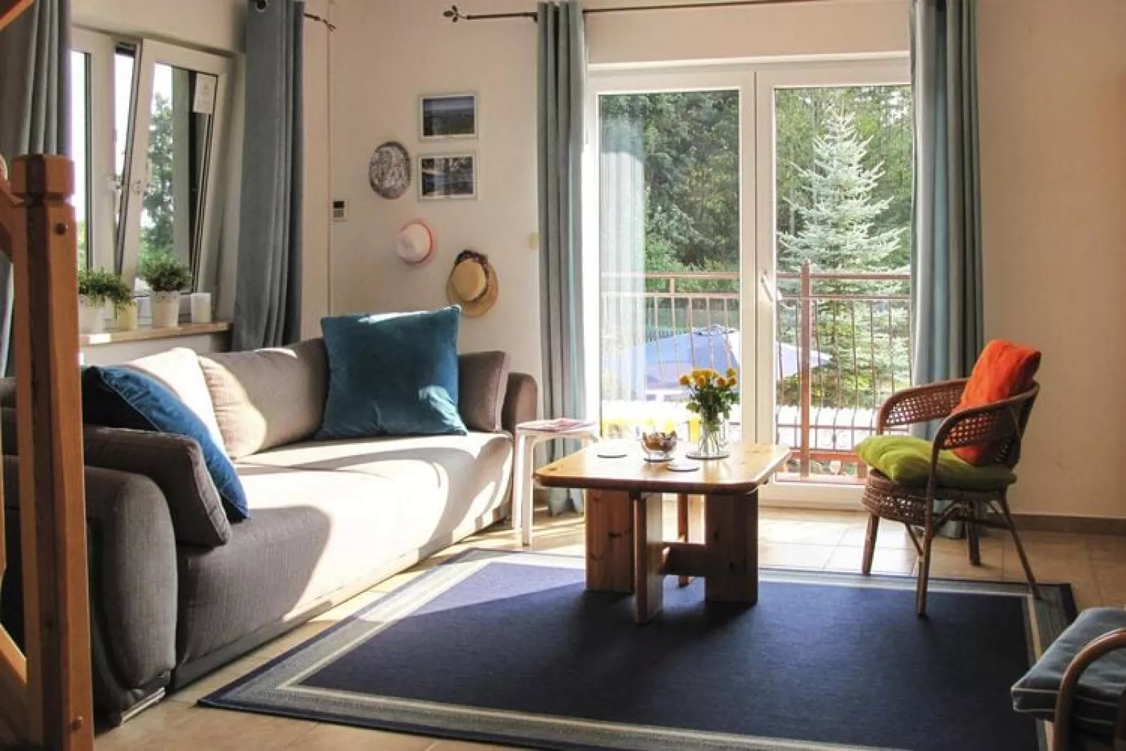 Holiday home Wrony 100 qm-Living room