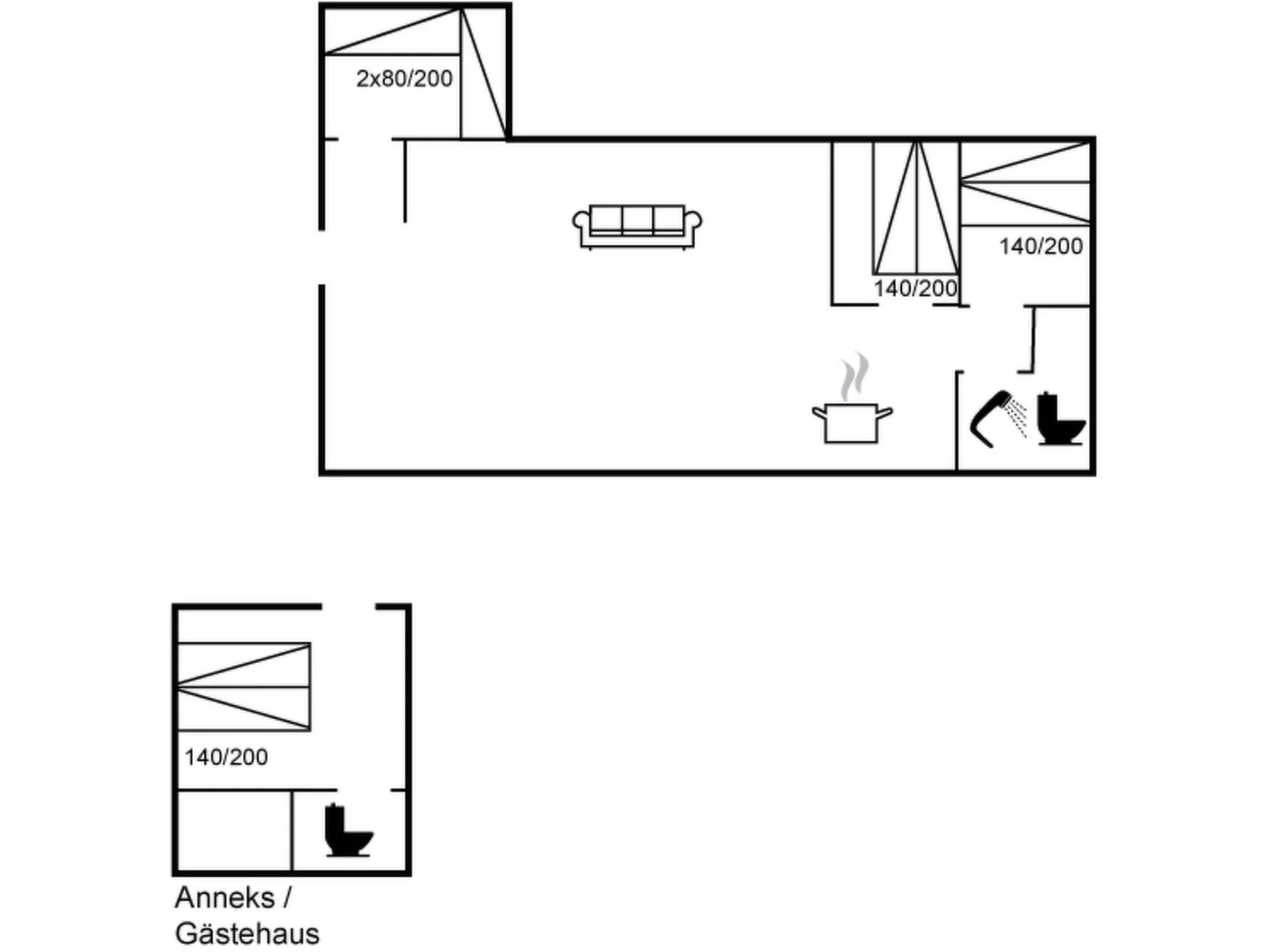 "Mylius" - 100m from the sea-Inside