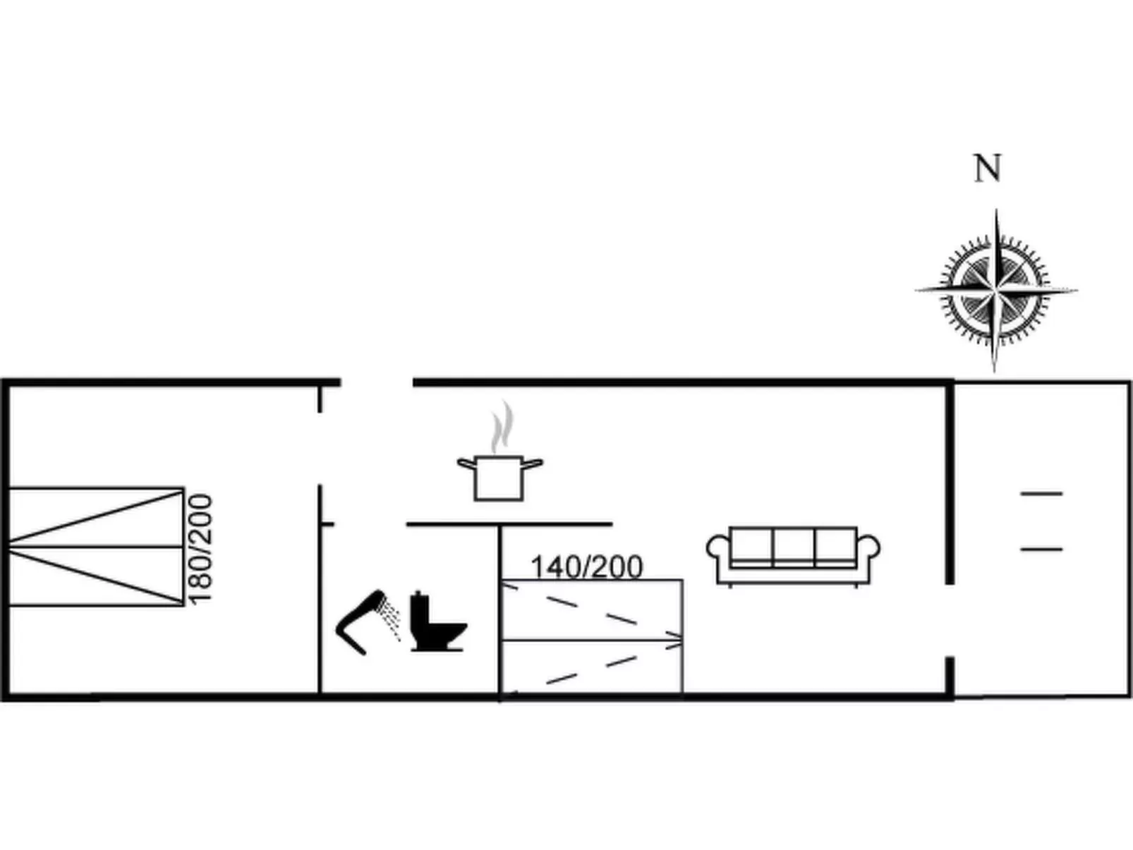 "Armi" - 75m from the sea-Inside