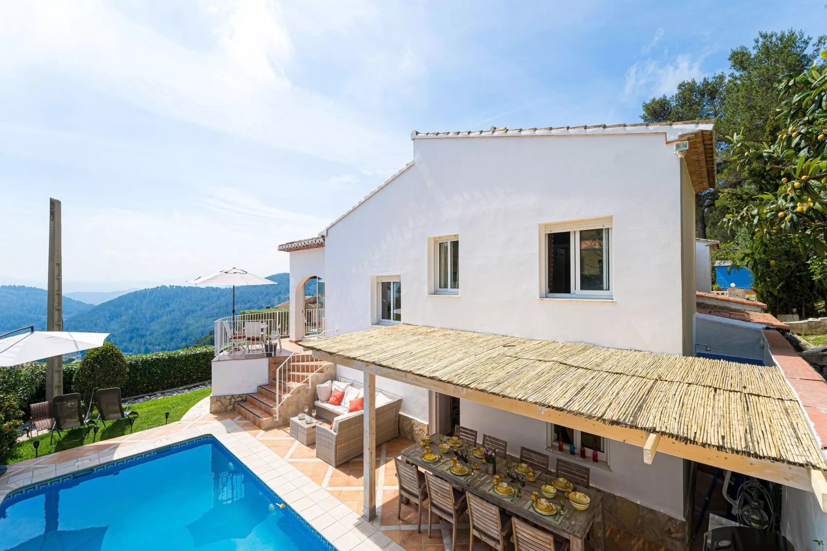 Villa Bella Ciao-Außenbereich Sommer