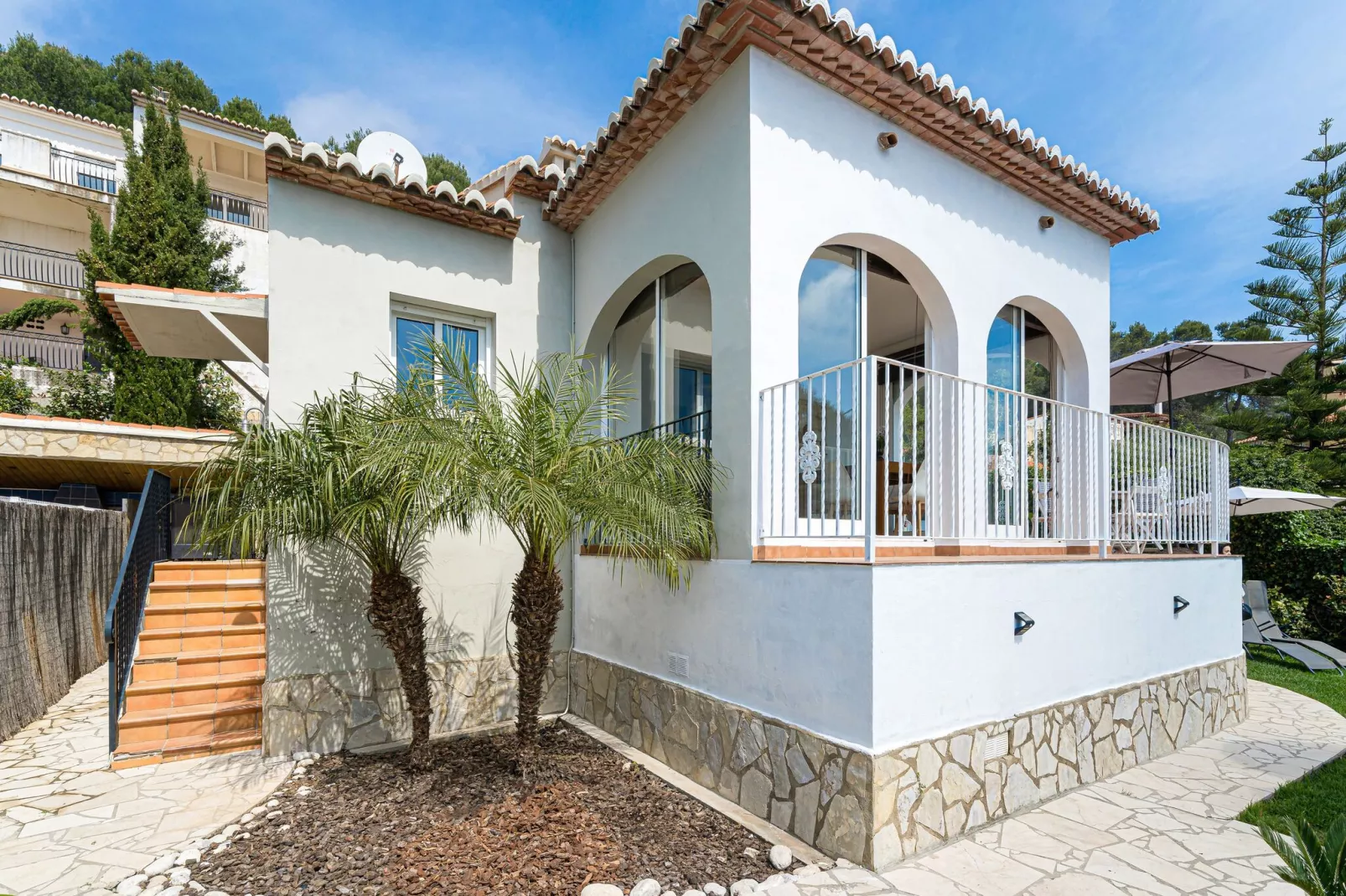 Villa Bella Ciao-Außenbereich Sommer
