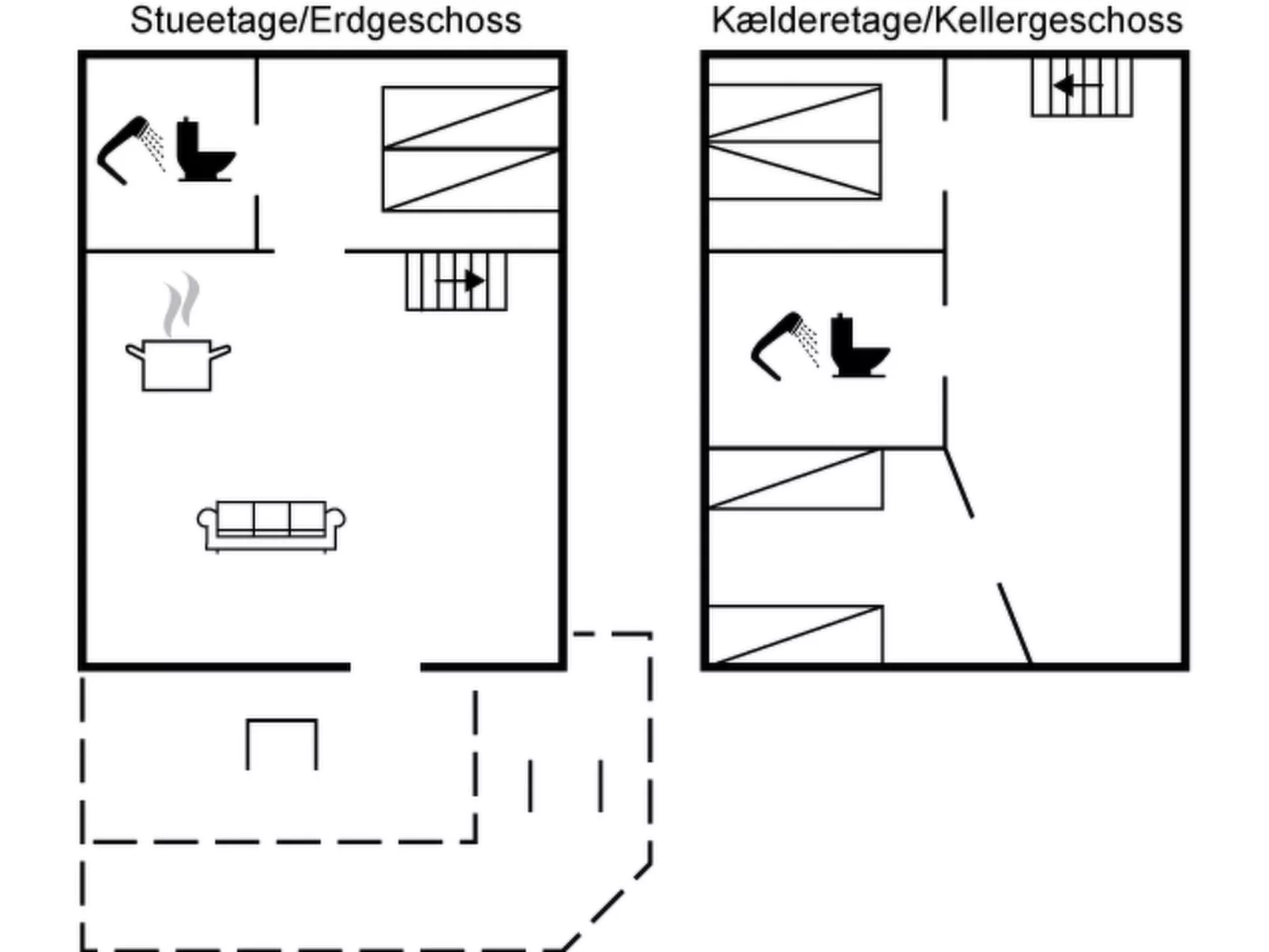 "Käthe" - 5m from the sea-Inside