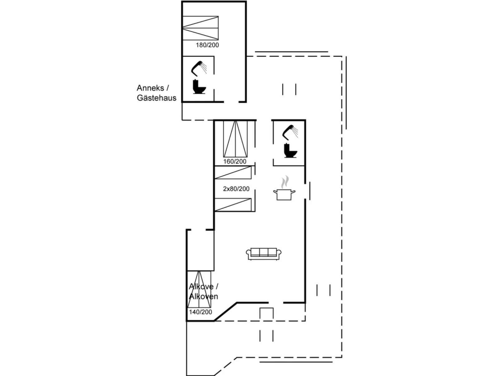 "Rathi" - 250m from the sea-Inside