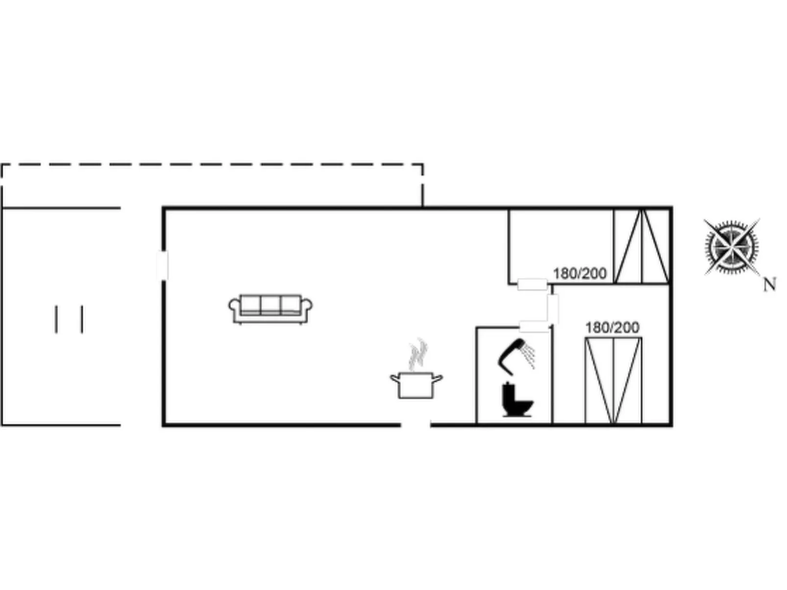 "Akseline" - 20m from the sea-Inside