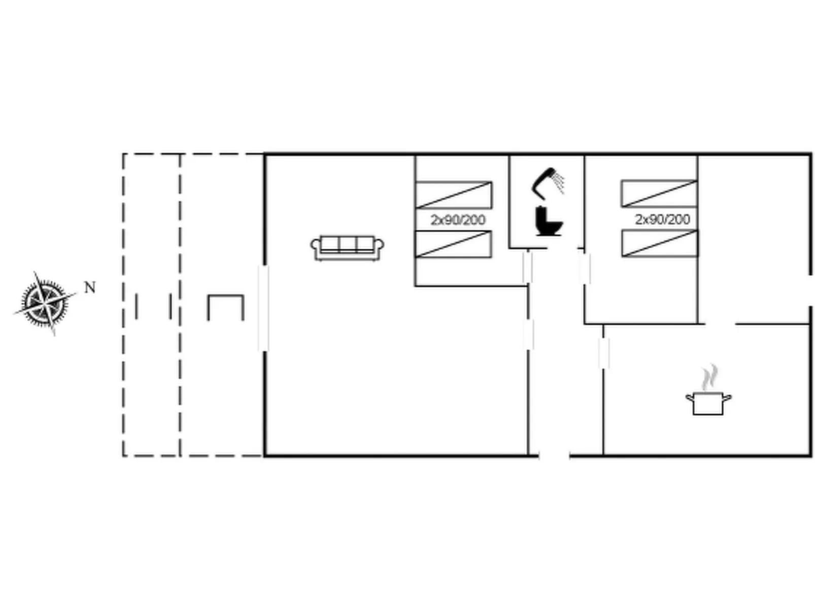 "Sebine" - 800m from the sea-Inside