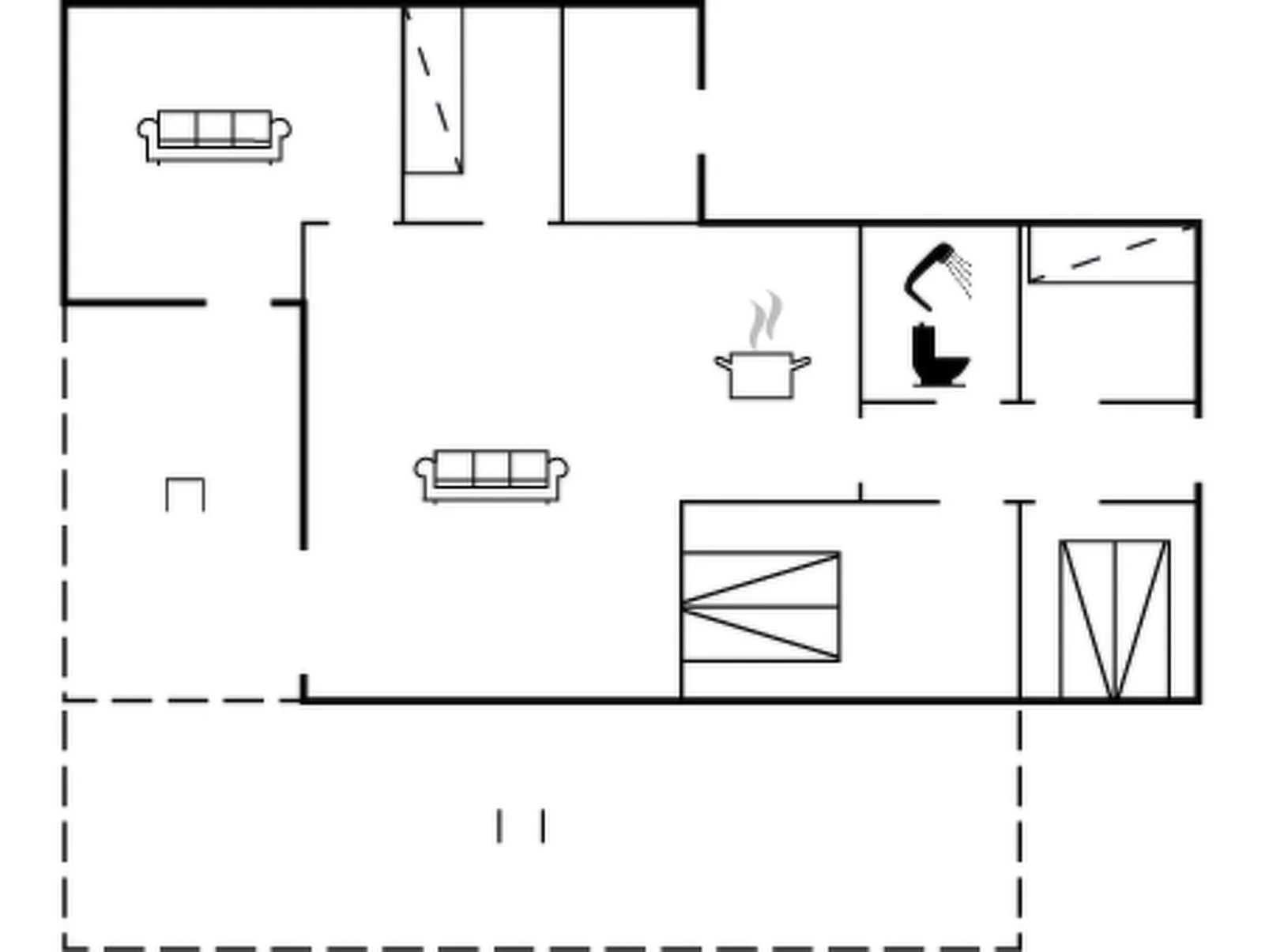 "Dorith" - 100m from the sea-Inside