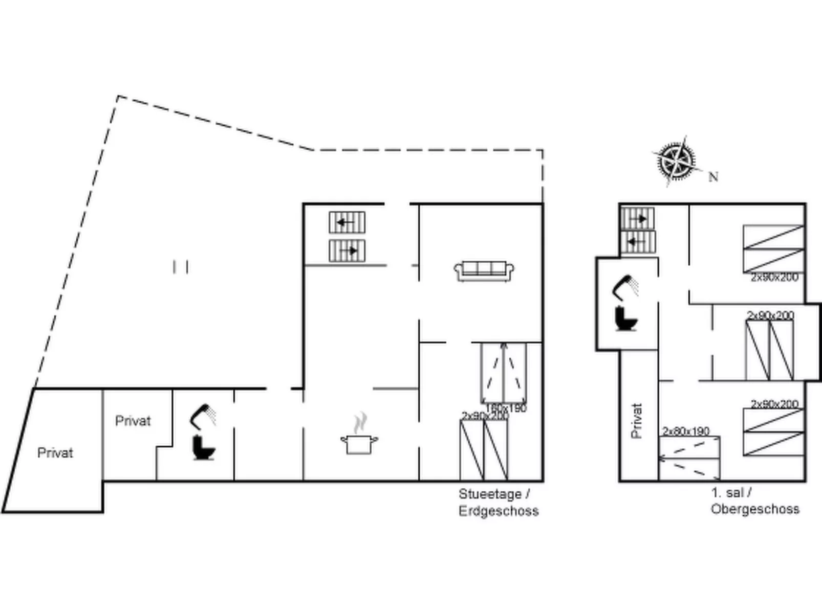 "Reko" - 500m from the sea-Inside