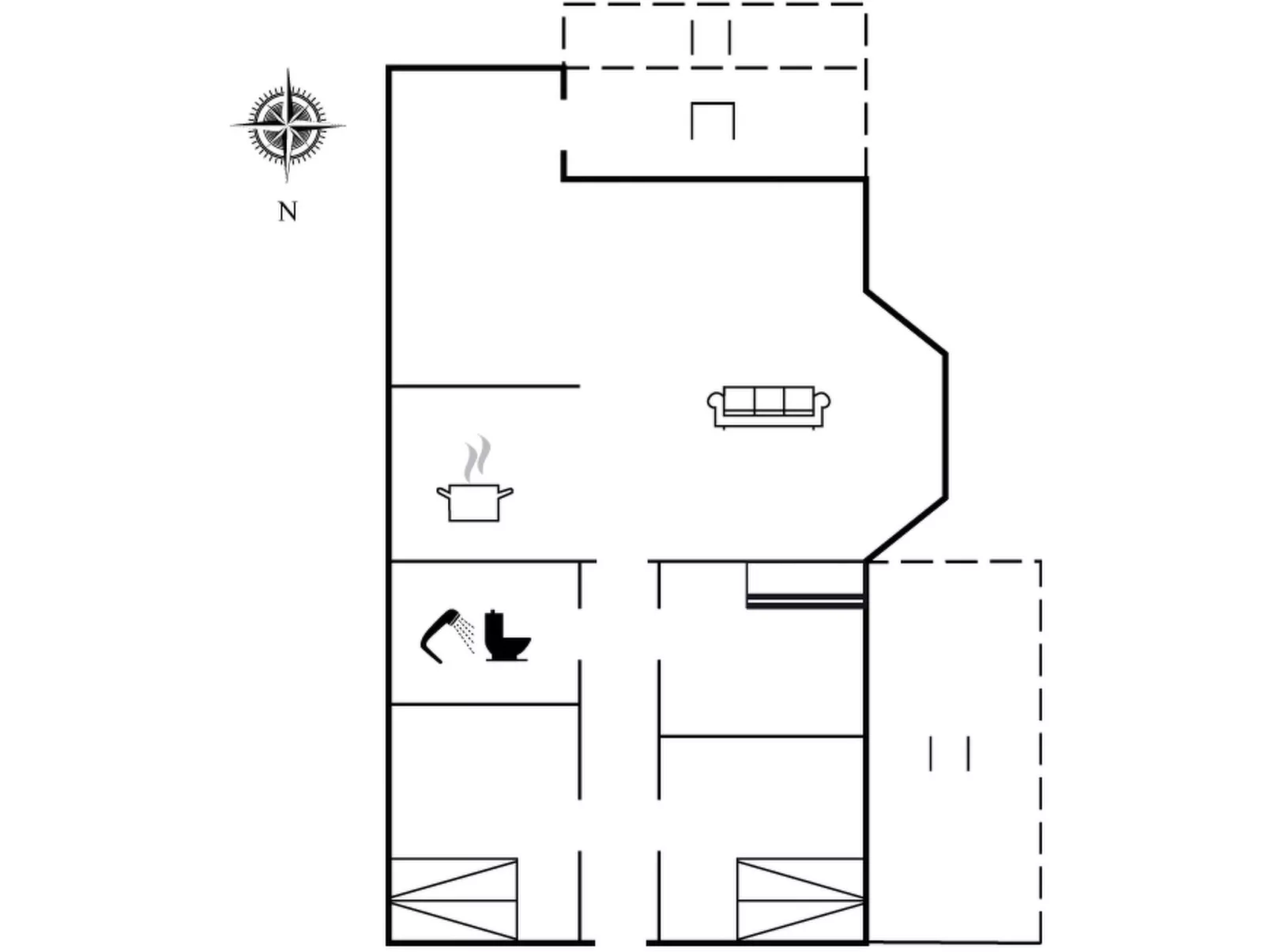 "Ehm" - 600m from the sea-Inside