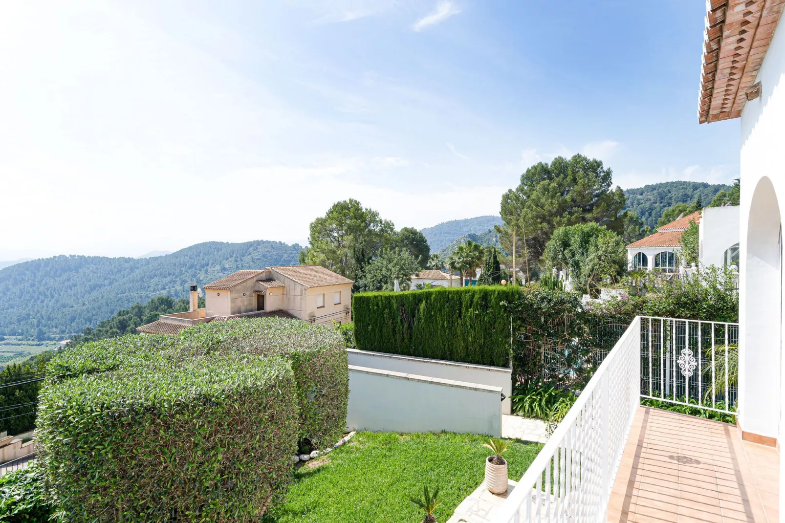 Villa Bella Ciao-Aussicht Sommer