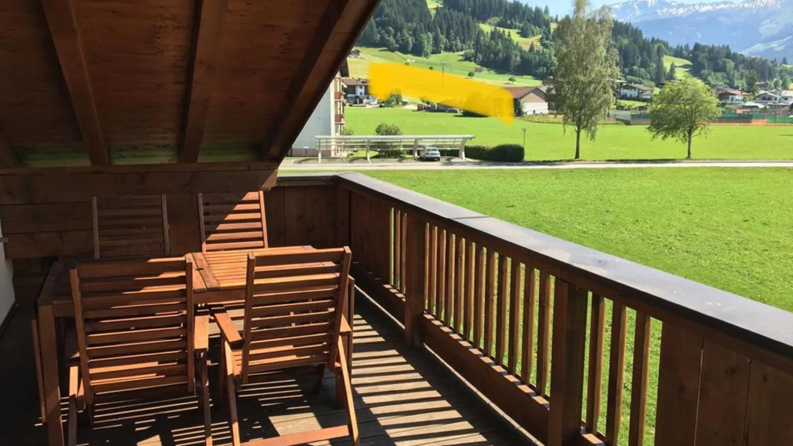 Penthouse Westendorf TOP 4-Terrace balcony