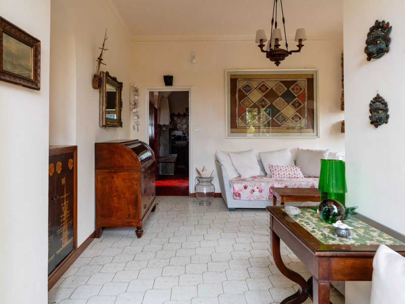 Villa Ludovica-Dedans