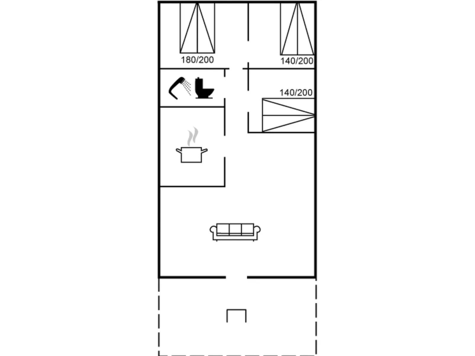 "Tayana" - 75m to the inlet-Inside