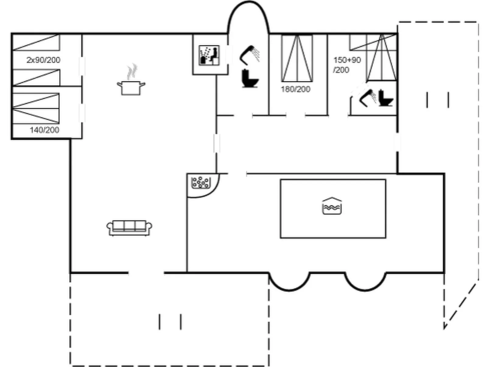 "Teijo" - 400m from the sea-Inside