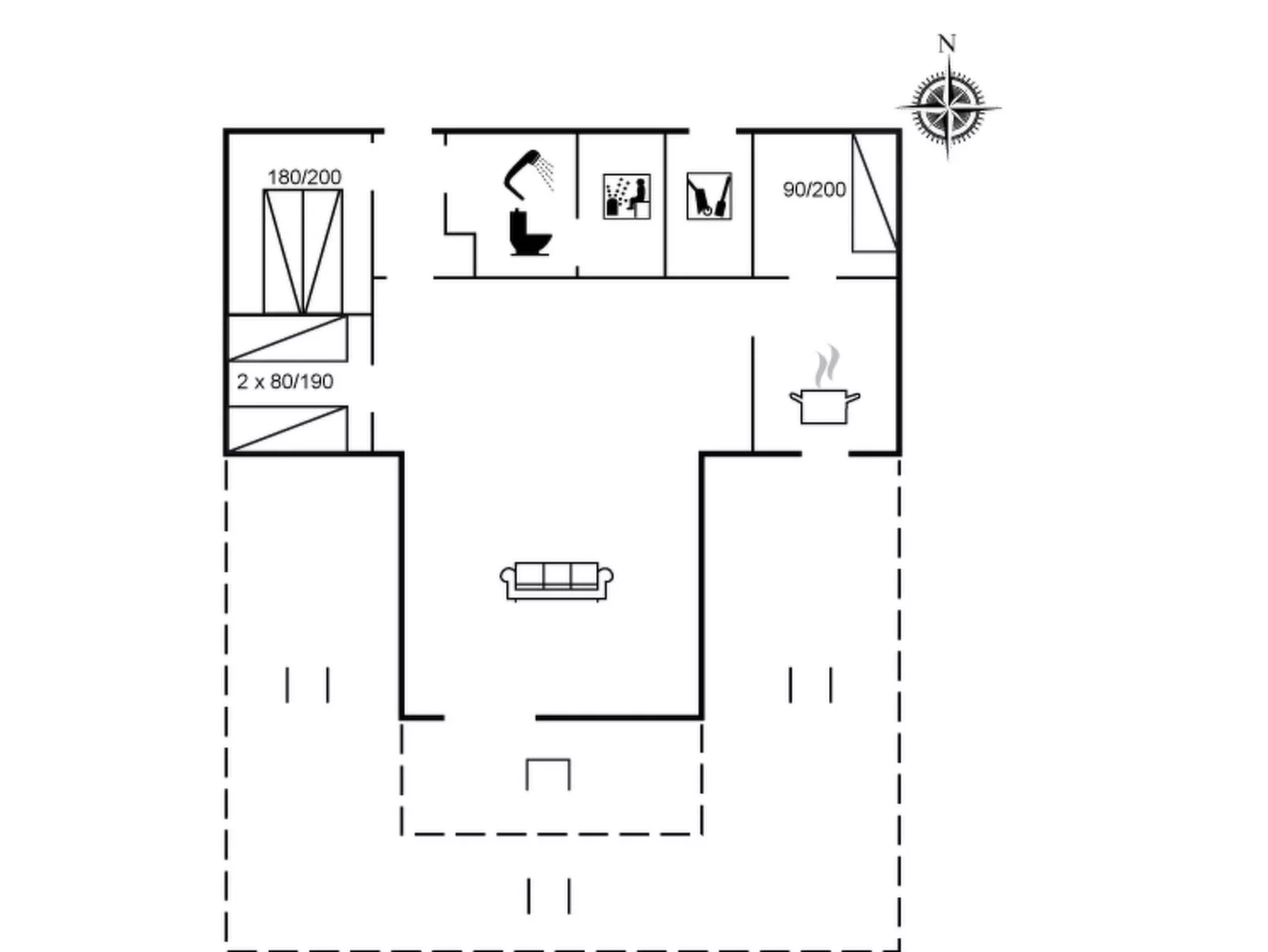 "Eljene" - 750m from the sea-Inside