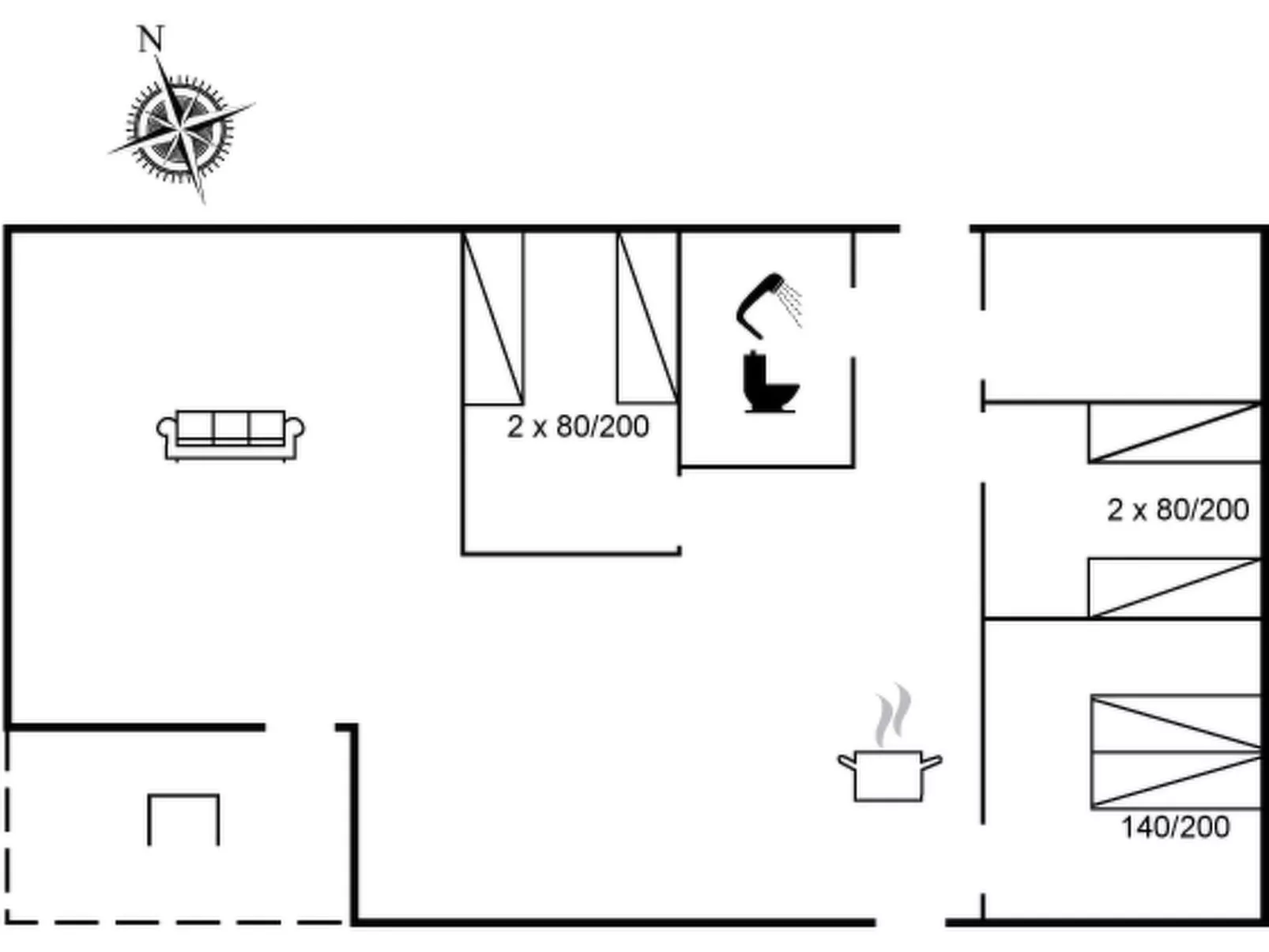 "Ruzica" - 300m from the sea-Inside