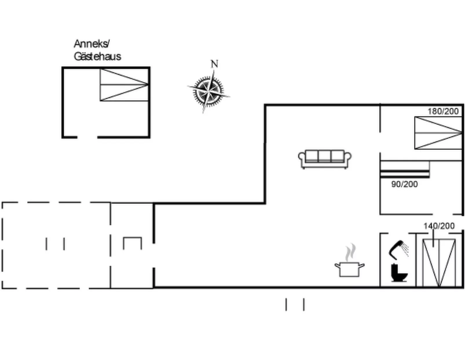 "Armund" - 300m from the sea-Inside