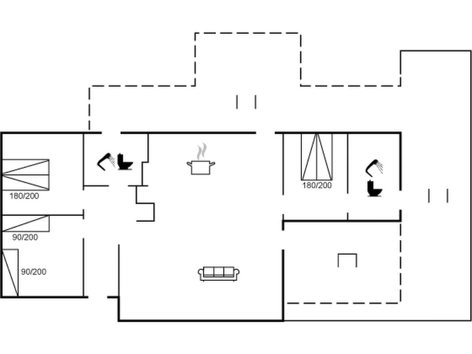 "Gojana" - 400m from the sea-Inside