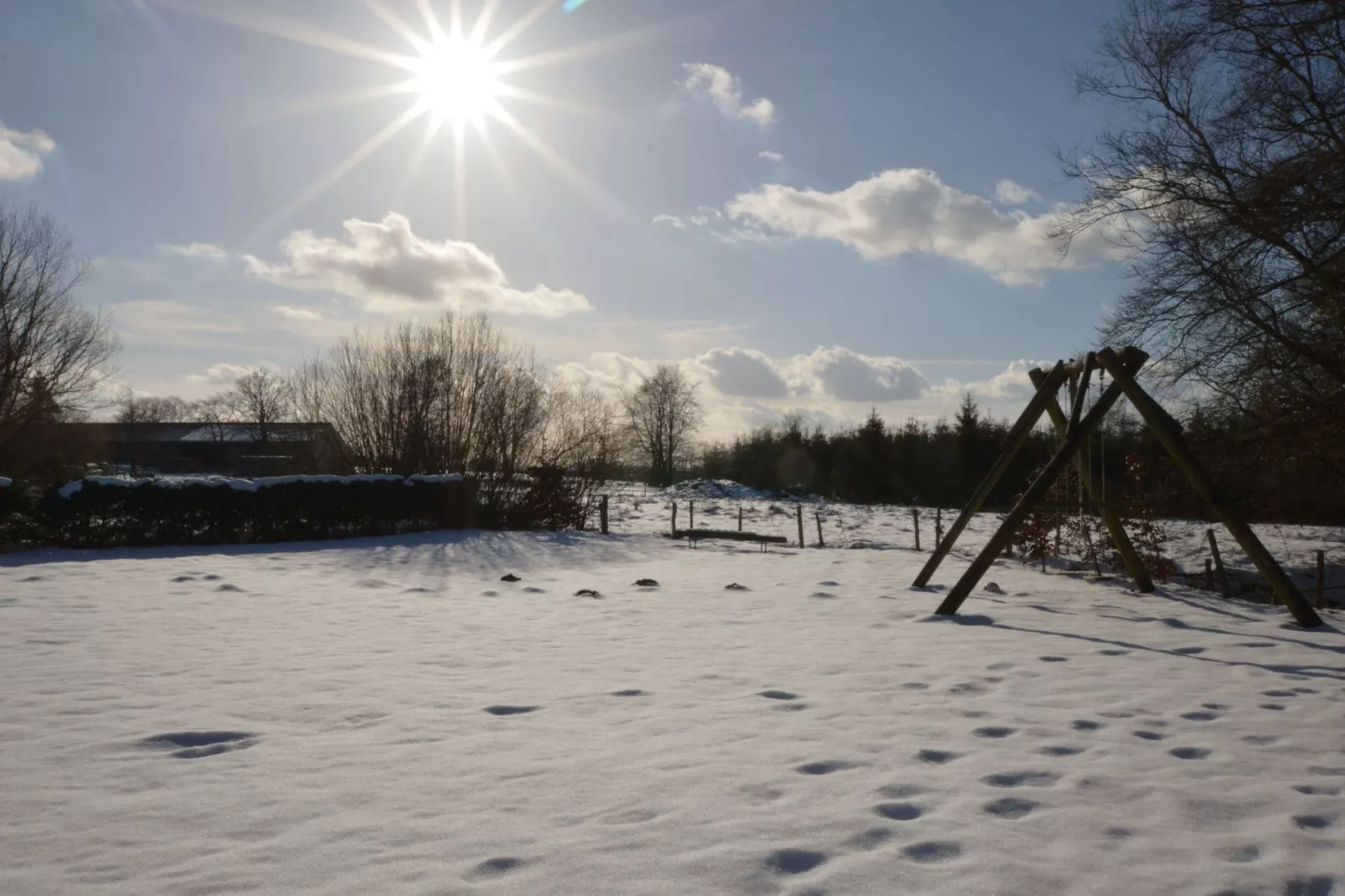 Eau Rouge-Garden winter