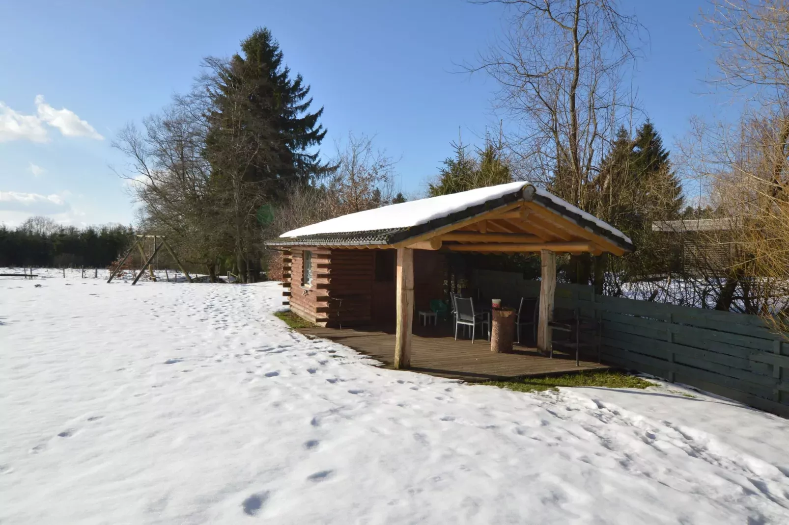 Eau Rouge-Garden winter