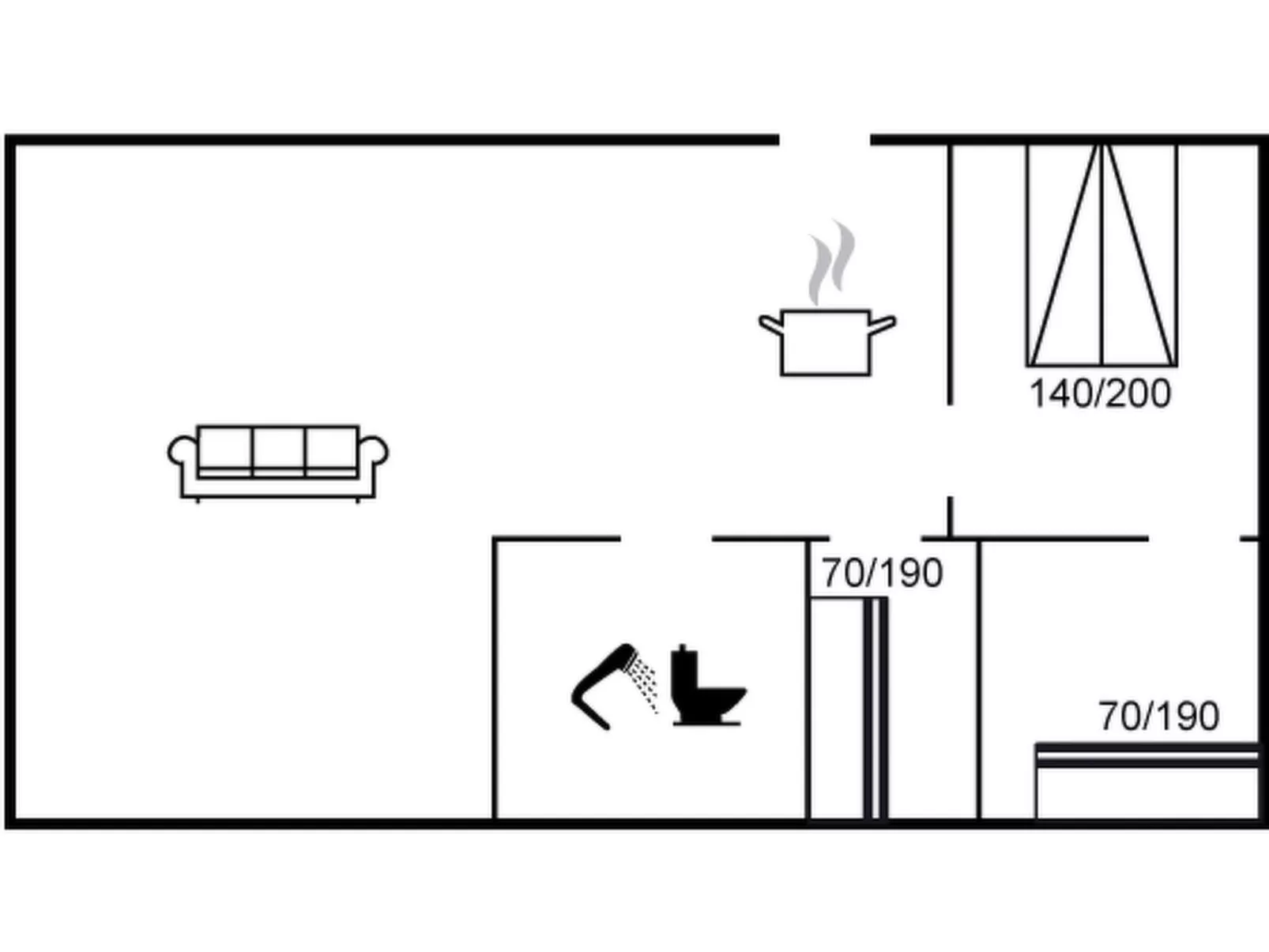 "Berndt" - 50m from the sea-Inside