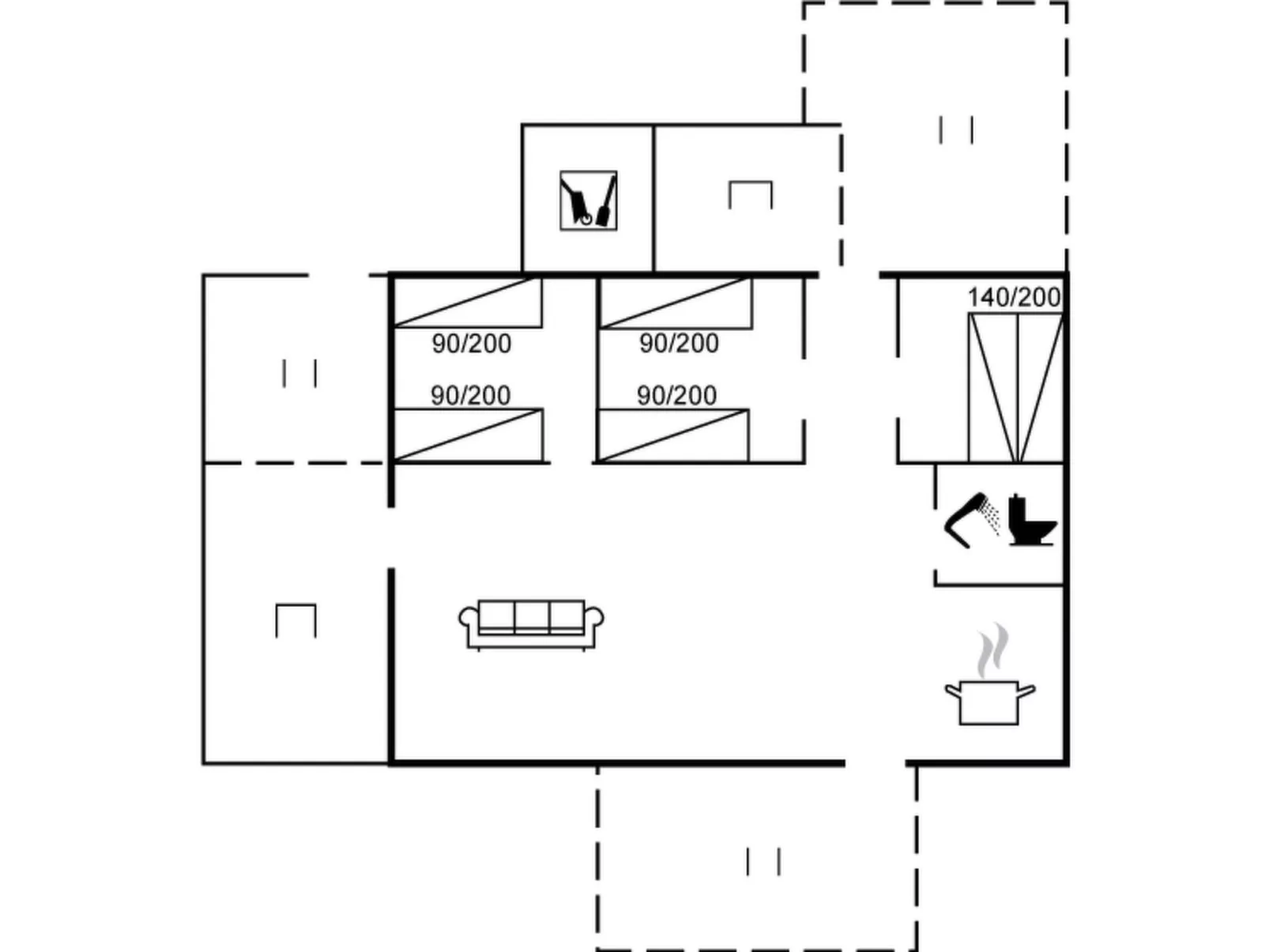 "Anisa" - 400m from the sea-Inside