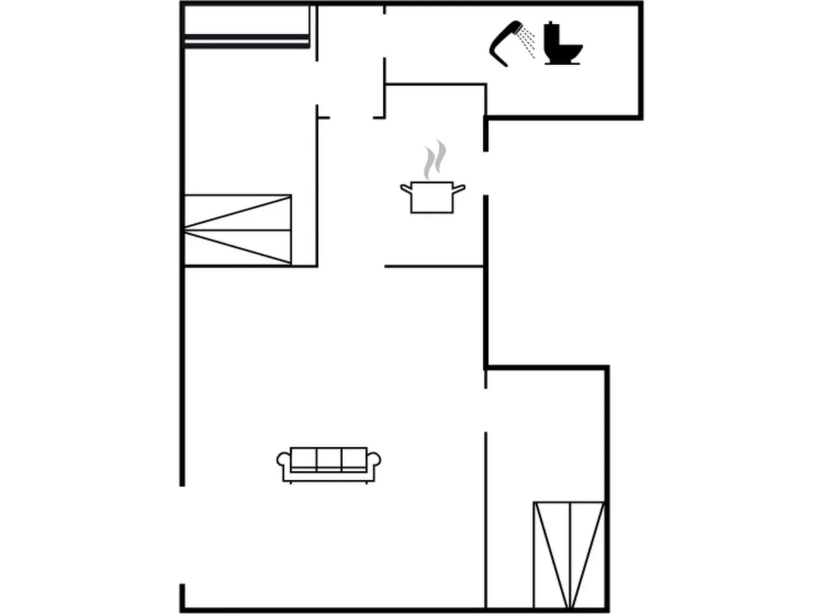 "Dierf" - 550m from the sea-Inside