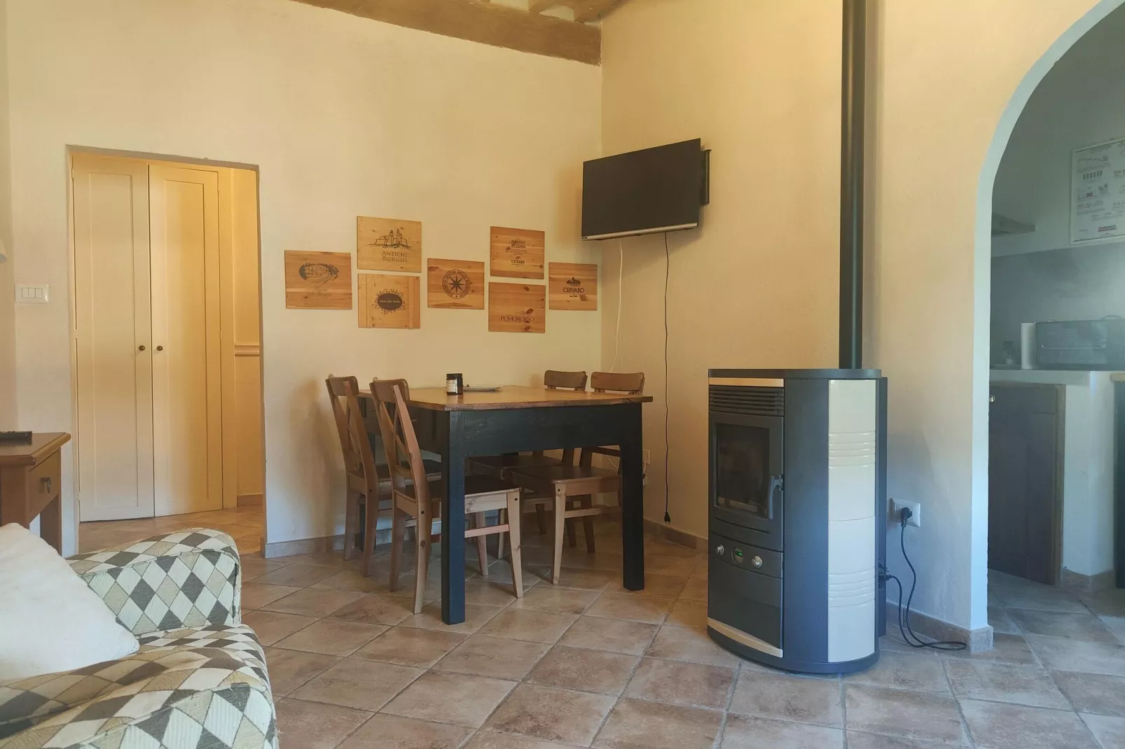 Casa Daniela Prata Massa Marittima-Dining room