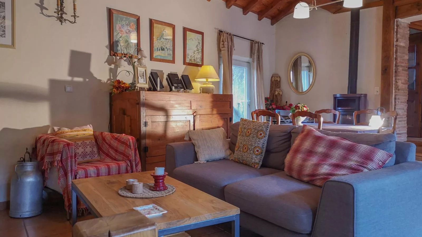 Gite des Kathares-Living room