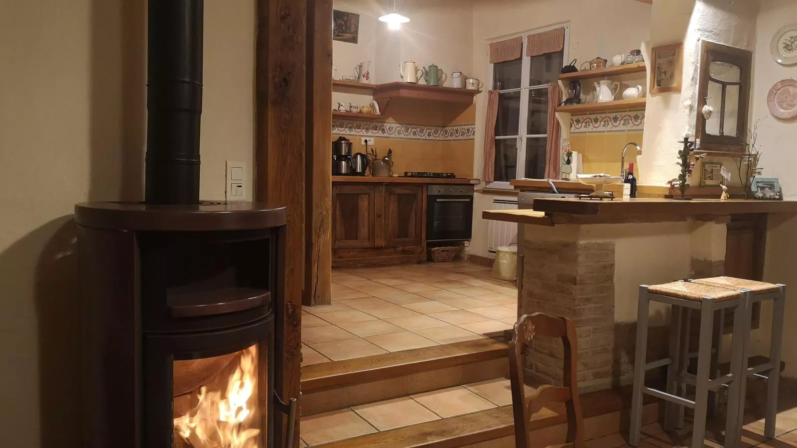 Gite des Kathares-Kitchen